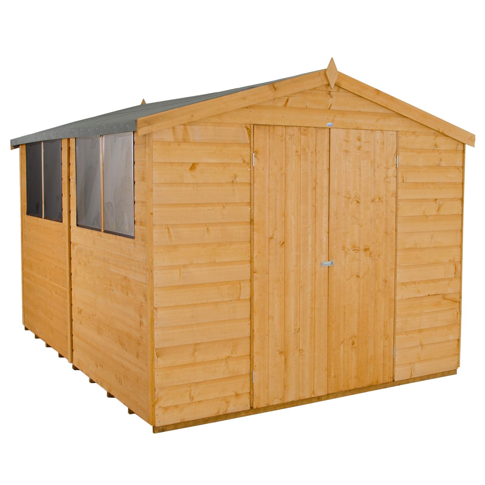 Forest Garden 10 x 8 Apex Shiplap Dip - Image 9